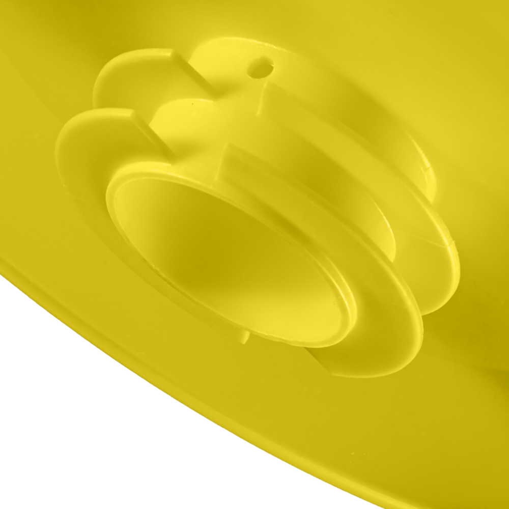 Yellow 5 Nominal Size Push-in Flange Protector MOCAP MPI5000YW1 qty15 Push-in Plastic Flange Protectors 